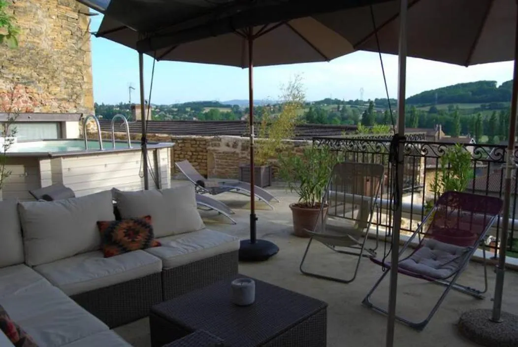 Les Terrasses Dorees - Chambres D'Hotes De Charme & Jacuzzi Chatillon  France